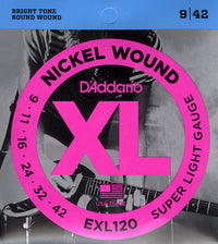 CORDE ELECTRIQUE XL D'ADDARIO