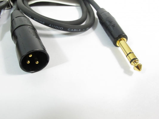 CABLE 1/4 TRS TO XLR DIGIFLEX 