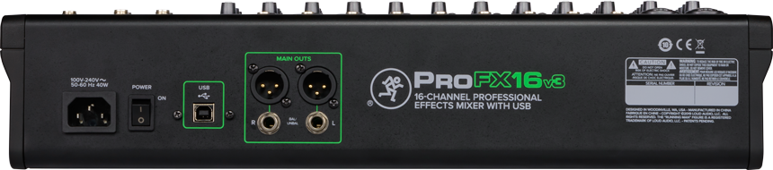 PROFX16v3 MACKIE